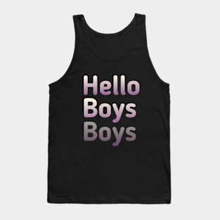 Hello Boys Tank Top